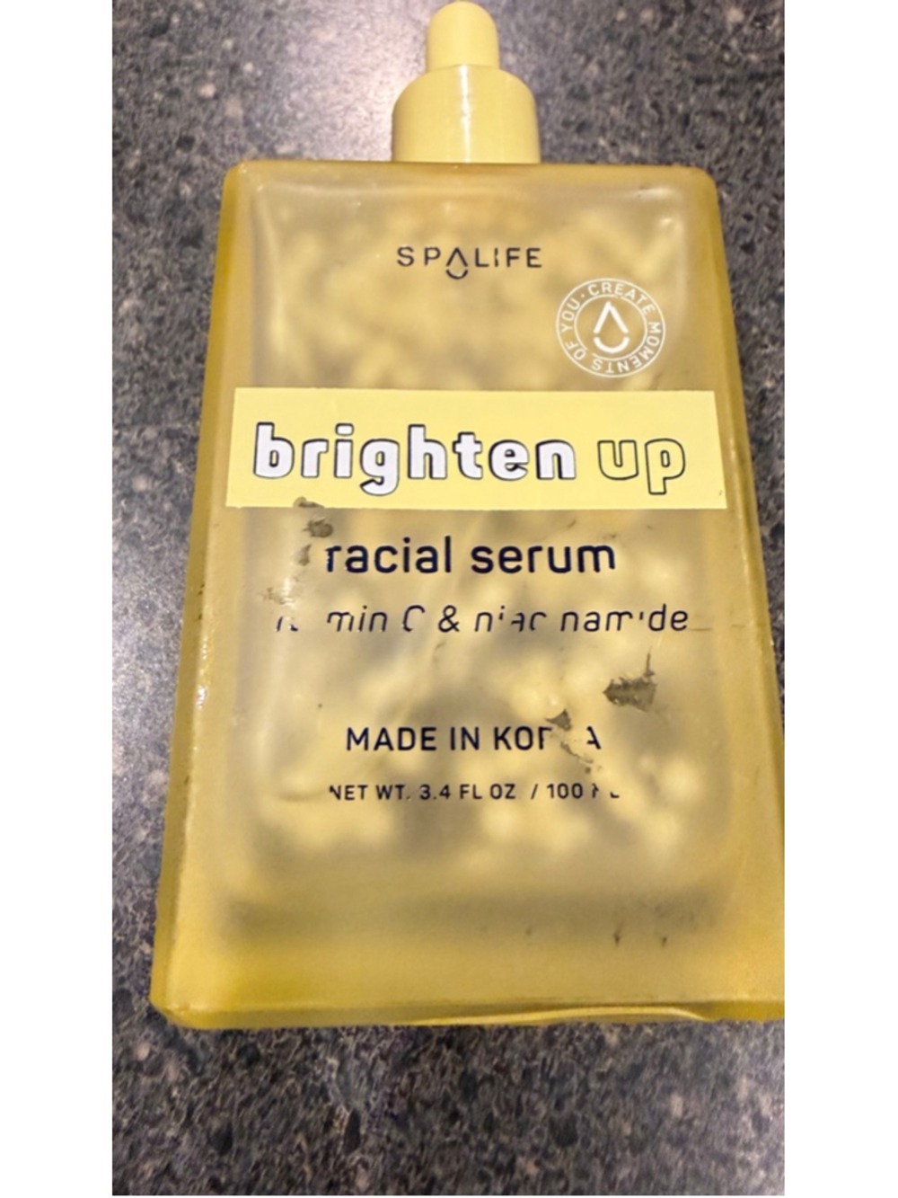 SpaLife Brighten Up Facial Serum, a Korean-made